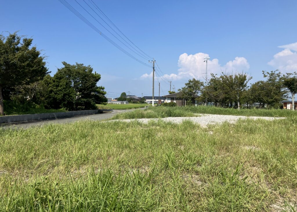 熊本市南区 銭塘町 資材置き場 車輌置き場 貸土地